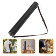 thumbnail image 2 of Miangastore Black Plastic Storage Tube with Adjustable Shoulder Strap for Posters and Documents Expands from 20, 2 of 8