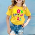 thumbnail image 2 of Chandail à Manches Longues pour Enfants Filles Tenues pour Tout-Petites Fille Carnaval pour Enfants Couleur Imprimée Col Rond T-Shirt à Manches Courtes, 2 of 4