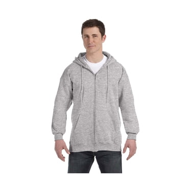 Hanes Men's Light Steel Full-Zipper Hoodie, Style F280