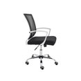 thumbnail image 2 of Modern Home Zuna Ergonomic Mesh Mid Back Office Chair, White & Black, 2 of 10