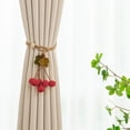 thumbnail image 3 of Birdeem Embrasses de Rideaux, Ceinture d'Embrasse de Rideau Citrouille avec Boule Suspendue, Boucle de Rangement en Tissu, Corde Citrouille en Gaze, Ceinture d'Embrasse de Rideau, Crochets d'Embrasse de Rideau, Ceinture Sans Boucle, Embrasses de Rideau Sans Crochets, 3 of 6