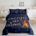 thumbnail image 1 of Erosebridal Camping Car Bedding Toddler Comforter Set, Camper Down Comforter, Rustic Farmhouse Decor, Ultra Soft 2pcs, 1 of 7