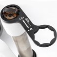 thumbnail image 2 of Bike Front Fork Caps Wrench Remover Tool Caps Installation and Removal Aluminum Black, 2 of 8