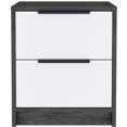 thumbnail image 1 of TUHOME Table de Nuit Kaia Tables de Nuit en Bois d'Ingénierie Multicolores, 1 of 7