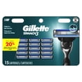 thumbnail image 3 of Gillette Mach3 Recharges de Lames de Rasoir Cartouches de Rasoir, Recharges de Rasoir pour Hommes avec Bande Lubrifiante, Lames de Rasoir à 3 Lames pour un Rasage de Près, 3 of 17