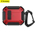 thumbnail image 1 of Case for Airpods Pro 2nd Generation Case 2022 Airpod pro 2 case Secure Lock Clip Shockproof Protective Cover for AirPods Pro 2 Black Red For AirPods Pro 2019, 1 of 6