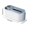 thumbnail image 2 of TACILIP Desk Organizer, Rectangular Tissue Box Cover Facial Tissue Holders Suitable for Bathroom Home Office Car Car Decoration, 2 of 6
