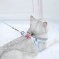 thumbnail image 2 of Cat Harness and Leash Adjustable Cat Strap Collar with Leash Cat Walking Strap, 2 of 10