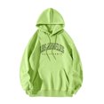 thumbnail image 1 of Meichang Sweat à Capuche Surdimensionné pour Femmes, Manches Longues, Décontracté, avec Poche, 1 of 6