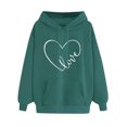 thumbnail image 1 of XZNGL Womens Winter Hoodie Sweatshirt Pullover Tops Long Sleeved Comfortable, 1 of 4