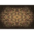 thumbnail image 1 of Ahgly Company Tapis d'Intérieur Lavables en Machine, Rectangles de Transition Brun Clair, 8' x 10', 1 of 7