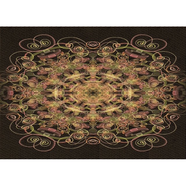 Ahgly Company Tapis d'Intérieur Lavables en Machine, Rectangles de Transition Brun Clair, 8' x 10'