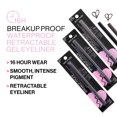 thumbnail image 3 of Wet n Wild Breakup Proof 16 Hour Retractable Waterproof Gel Eyeliner, Blackest Black, 3 of 10