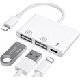 thumbnail image 1 of GHSDFBB iPad to USB Adapter, USB for iPad, iPhone to USB Adapter Compatible iPhone/iPad,Plug N Play,Compatible with USB Flash Drive.Support iOS 16., 1 of 7