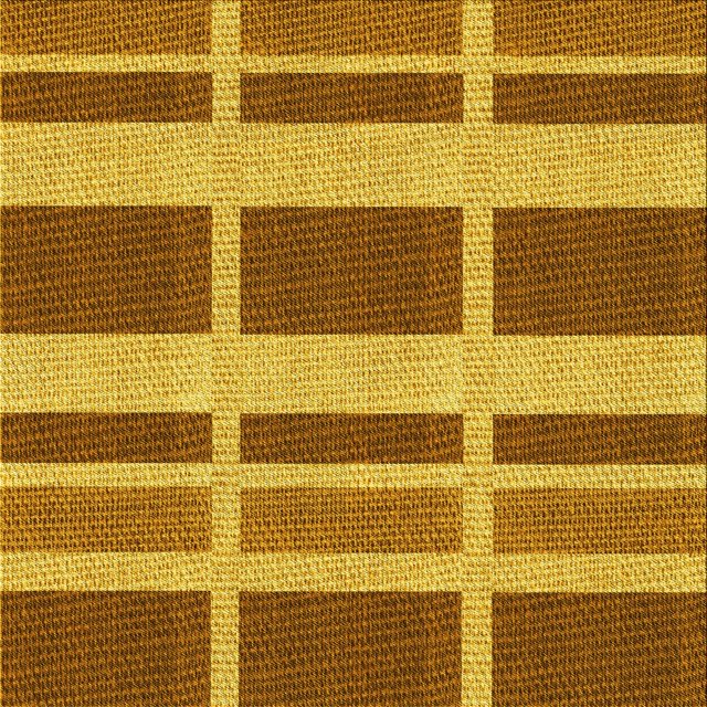 Ahgly Company Machine Washable Indoor Square Transitional Mahogany Brown Area Rugs, 4' Square