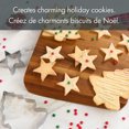 thumbnail image 4 of Holiday Time 2-Piece Cookie Cutters, Stainless Steel, Evergreen Tree and Star Shape, 4 of 10