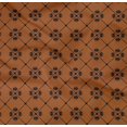 thumbnail image 4 of oneOone Organic Cotton Poplin Twill Fabric Geometric Ikat Print Fabric BTY 42 Inch Wide, 4 of 4