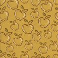 thumbnail image 1 of Ahgly Company Tapis d'Intérieur Lavable en Machine Carré Jaune Profond, 8 Pieds Carré, 1 of 7