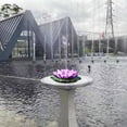 thumbnail image 2 of Solar Water Ornament for Garden Swimming Pool Floating Flower for Bird Bath and Fish Tank Enhancing Outdoor Water Features, 2 of 7