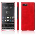 thumbnail image 1 of TORUBIA BlackBerry KEY2 Étui, Étui Arrière Rigide Antichoc avec grain de Cheval Fou pour BlackBerry KEY2 Rouge, 1 of 5