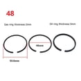 thumbnail image 2 of Air Compressor Piston+Piston Rings Parts Air Pump Accessories 42/47/48/51/65Mm, 2 of 7