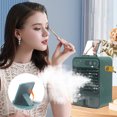thumbnail image 2 of Kieccall New Mini Cooling Fan USB Portable Rechargeable Desktop Quiet Misting Water Cooling Air Conditioner Fan, 2 of 7