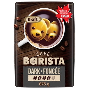 Kraft Café Barista Café au sol torréfié, 875g Boîte
