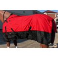 thumbnail image 4 of Hilason Couverture Imperméable Rouge 52 Pouces 600D Poly Poney Cheval Couverture Rouge / Couverture Cheval / Couvertures Cheval pour l'Hiver / Couvertures Imperméables pour Chevaux / Couvertures pour Chevaux, 4 of 5