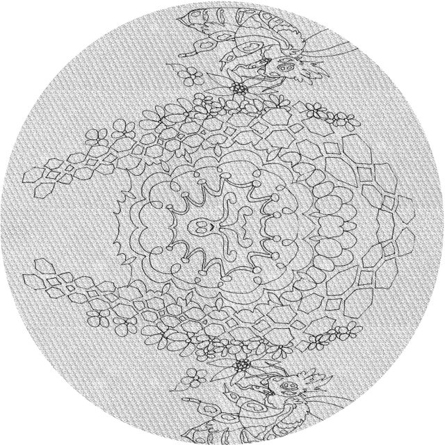 Ahgly Company Tapis Rond Lavable en Machine Intérieur Transitionnel Gris Platine, 7 Pieds Rond