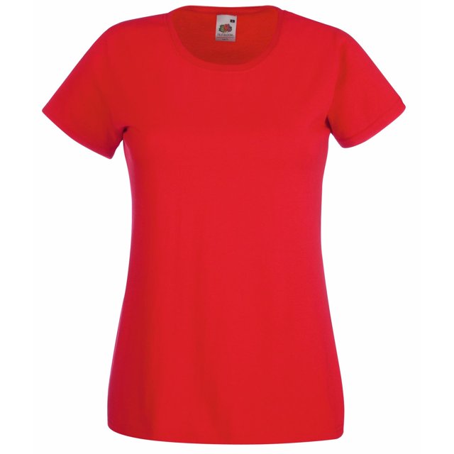 Fruit Of The Loom T-Shirt à Manches Courtes Lady-Fit Valueweight pour Dames/femmes