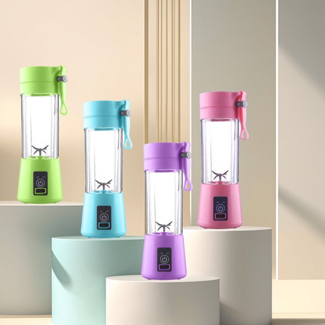 Cagogo Moins de 5 $ 4 Pcs Extracteur de Jus Portable, Mélangeur Portable