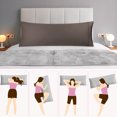 thumbnail image 2 of PiccoCasa Cotton Body Pillow Case with Zipper Closure Beaver 20"x 55" 1PCS, 2 of 7