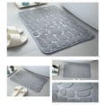 thumbnail image 1 of Bigersell Memory Foam Bath Mat Clearance Non Slip Bath-Mat, Absorbent Washable Bath Mats for Bathroom with Rubber Backing, Thin Bathroom Rugs Bathroom Mats Bathroom Rugs Bath Rug Gray, 1 of 2