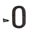 thumbnail image 1 of 3 inch Vintage Decorative Cast Iron Metal Alphabet Letters Wall Sign Hanging Address Name Sign Letter(O), 1 of 5