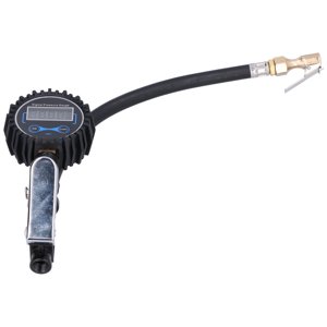 Digital Tire Inflator Gauge, Tire Inflator with Pressure Gauge Air Pump Gauge Tyre Inflator Tester  for Outdoor Car Repair Shop for  Motorcycles, Cars