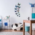 thumbnail image 1 of EGNMCR Wall Stickers, Cute Stickers 12pcs Decal Wall Stickers Home Decorations Double Layer Colorful wall sticker, 1 of 2