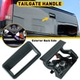 thumbnail image 1 of Car Rear Tailgate Handle with Baffle Replacement Exterior Door Handle 15991785 15991786 Compatible for Pickup, 1 of 9