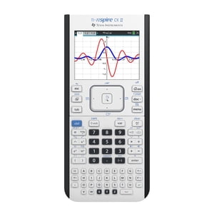 Texas Instruments TI-Nspire CX II calculateur graphique, blanc