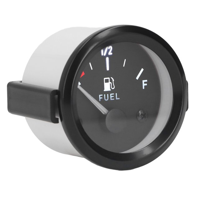 Compteur de Réservoir de Carburant de Moto, Jauges de Carburant Résistantes à l'Usure Anti-Vieillissement Robustes et Précises de 2 Pouces pour les Modèles Modifiés à l'Essence