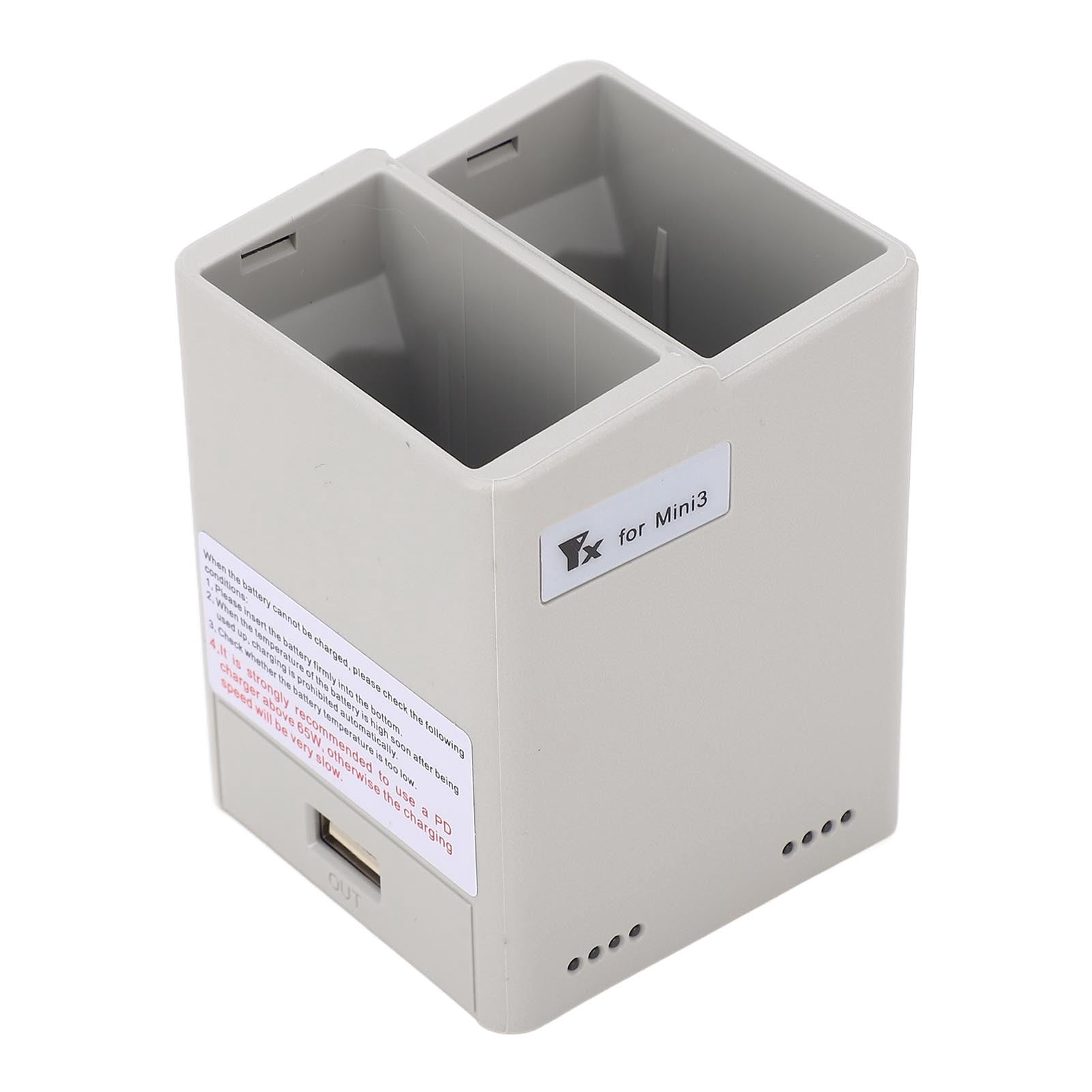 Concentrateur de Charge de Batterie pour DJI Mini Pro, Concentrateur de Charge de Batterie à 2 Voies pour Mini Pro, Concentrateur de Charge de Batterie de Drone aux Performances Finement Réglées