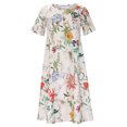 thumbnail image 5 of Robe Mode Femme Décontractée Aguichant Col Rond Imprimée Été Manches Courtes Poches Robe Robes d'Église pour Femmes 2023 Élégante en Liquidation, 5 of 5