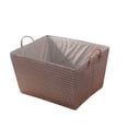 thumbnail image 1 of Jubipavy Clothing Storage Containers Laundry Basket Foldable Laundry Basket Dirty Laundry Basket Protective Sisal Rope Handle For College Dorms Bathroom Bedroom Laundry Hamper, 1 of 6