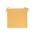 thumbnail image 1 of Chaise Extérieure Solide Jaune - Ensemble De 2, 1 of 2