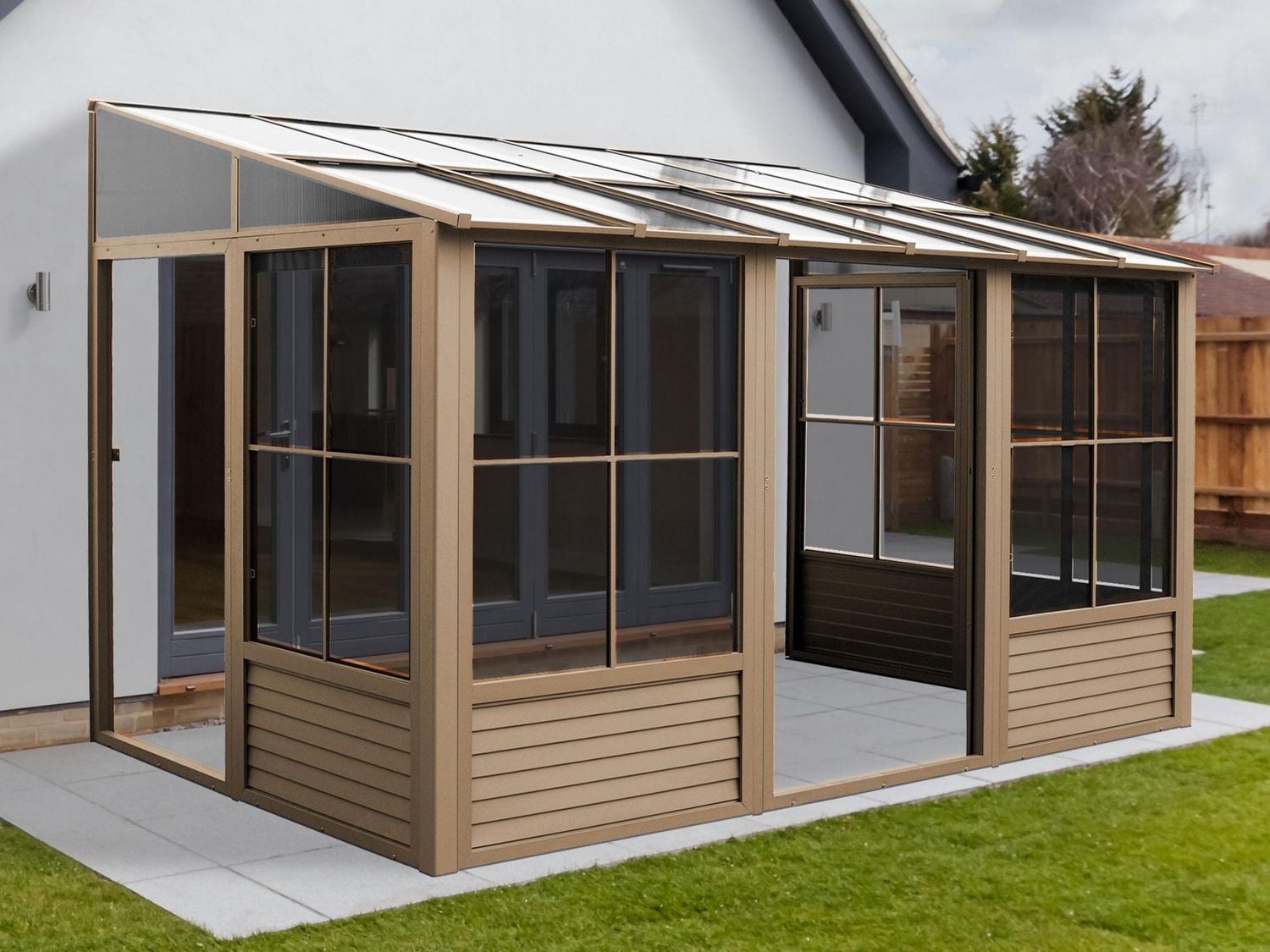 Gazebo Penguin Florence Ajouter Une Pièce 10 ft. x 12 ft. en Sable