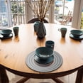 thumbnail image 4 of RXIRUCGD Large Tableware Mat Cup Mat Bowl Mat Dining Table Mat Vegetable Mat Dining Mat Insulation Mat Mat Dining Mat Table Mat Bowl Mat 18CM, 4 of 4