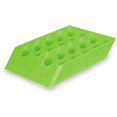 thumbnail image 1 of Fits Andis, Oster, Wahl, PediPaws etc Blade Racks for Groomer Barber Stylist - Store Protect Clipper & Trimmer Blades(1 Blade Rack Lime), 1 of 1