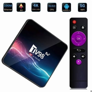 Android TV Box TV98, Android 12.1 H313 4K 60FPS HDR10 Quad Core 2G+16G 2.4G & 5G - Google Store