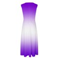 thumbnail image 4 of Yuyuzo Robes de Plage pour Femmes 2024 Décolleté en V Profond Sans Manches Robes Longues de Fête Fluides Boho Vacances Robe Maxi, 4 of 5
