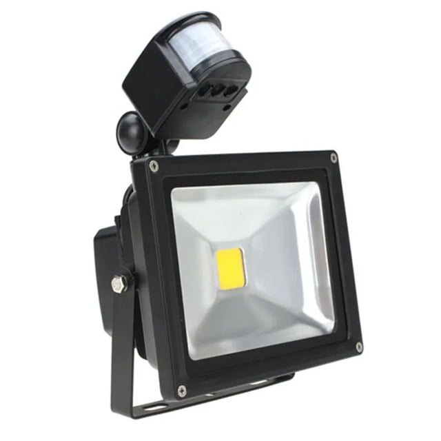 Projecteur DEL,10w 20W 30W 50W PIR Projecteur Extérieur DEL Étanche IP65 Lampe avec Détecteur de Mouvement,Haute Luminosité