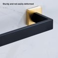 thumbnail image 1 of mmirethe Bathroom Hardware Set Stainless Steel Towel Bar Ring Paper Holder Multifunction Robe Hook Modern Style Rack Kit Gold holder, 1 of 6